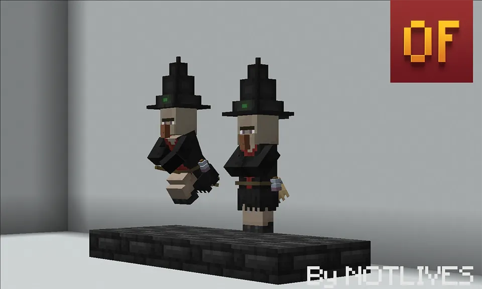 Floating witch Black version — Minecraft resurs pak, rasm 3