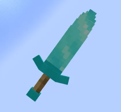 3D qilichlar — Minecraft resurs pak, rasm 1