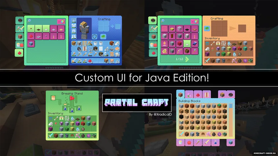PastelCraft — Minecraft resurs pak, rasm 2