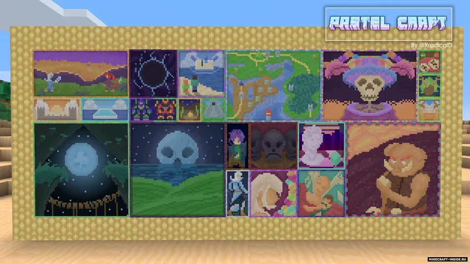 PastelCraft — Minecraft resurs pak, rasm 3