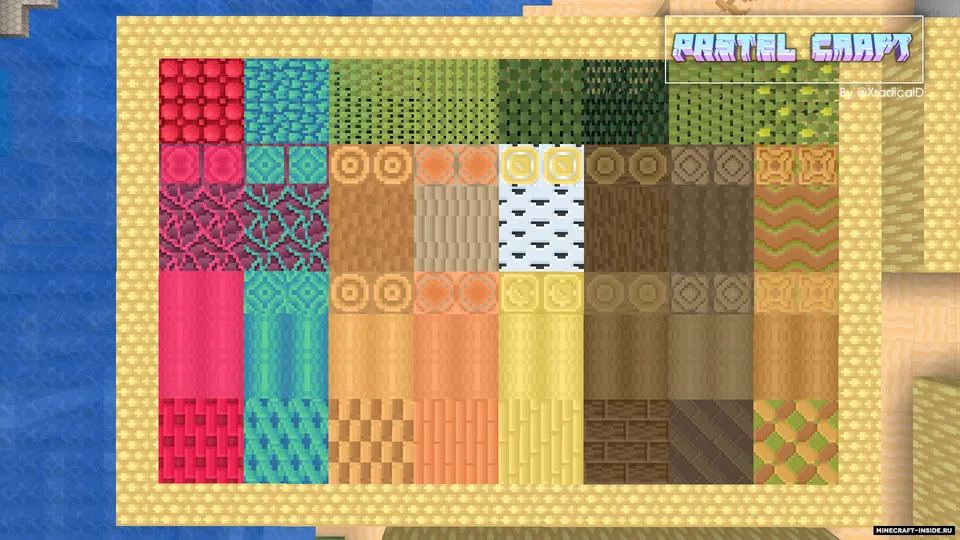 PastelCraft — Minecraft resurs pak, rasm 4