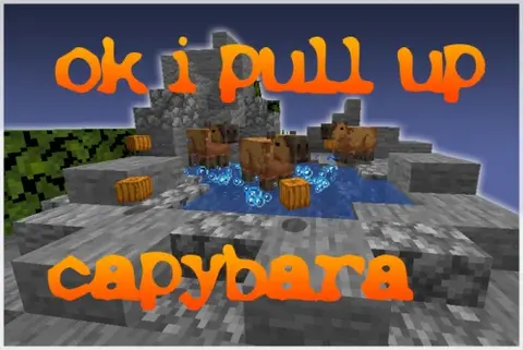 ok i pull up capybara