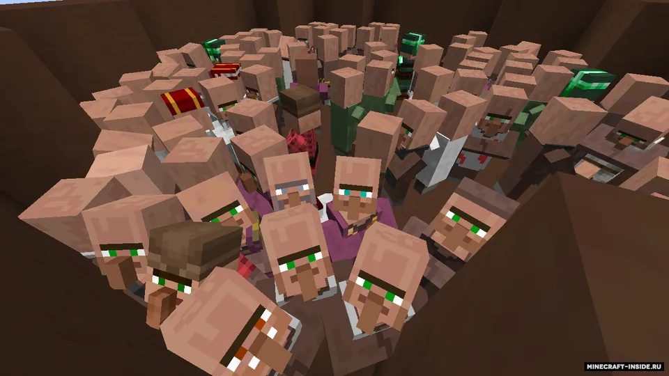 Moblar xilma-xilligi — Minecraft resurs pak, rasm 7