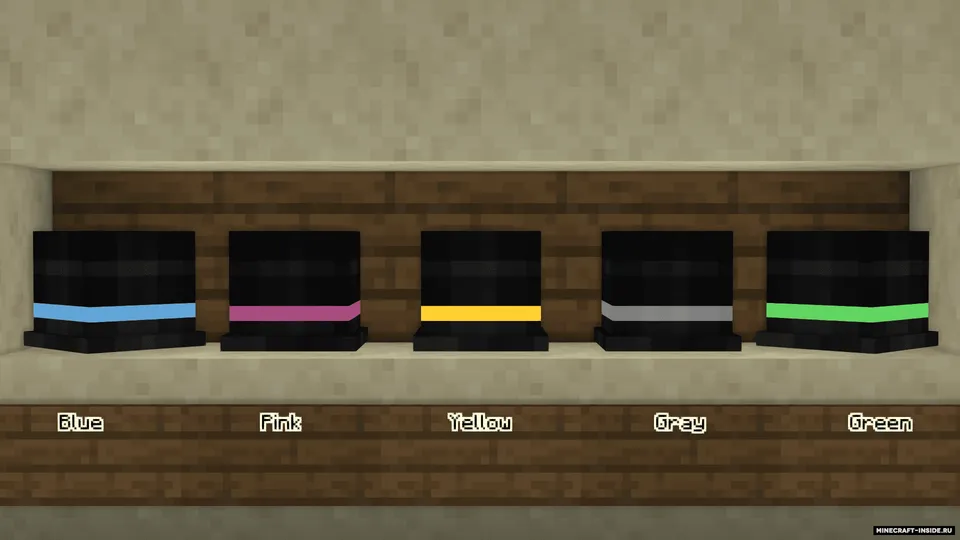 Hats by Carrot — Minecraft resurs pak, rasm 3