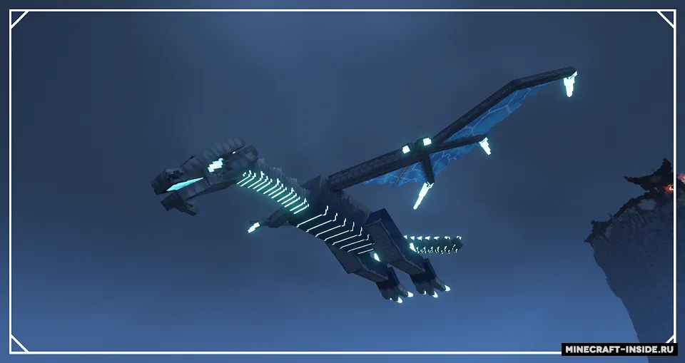 Boreal dragon | Ninjago — Minecraft resurs pak, rasm 2