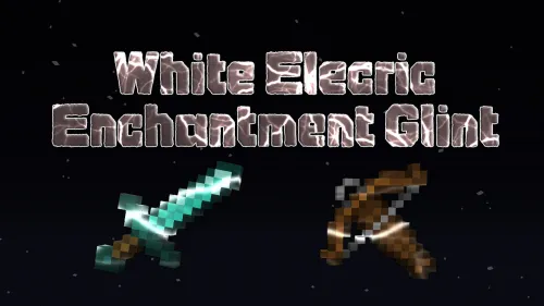 White Electric Enchantment Glint — Minecraft resurs pak, rasm 1