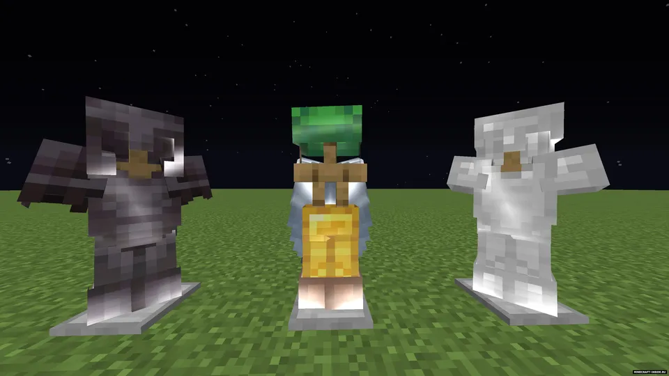 White Electric Enchantment Glint — Minecraft resurs pak, rasm 3