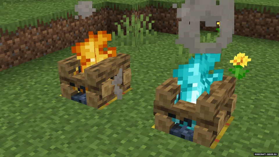 Bonfires — Minecraft resurs pak, rasm 3