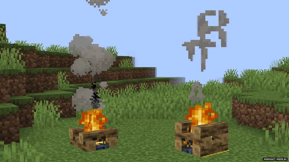 Bonfires — Minecraft resurs pak, rasm 5