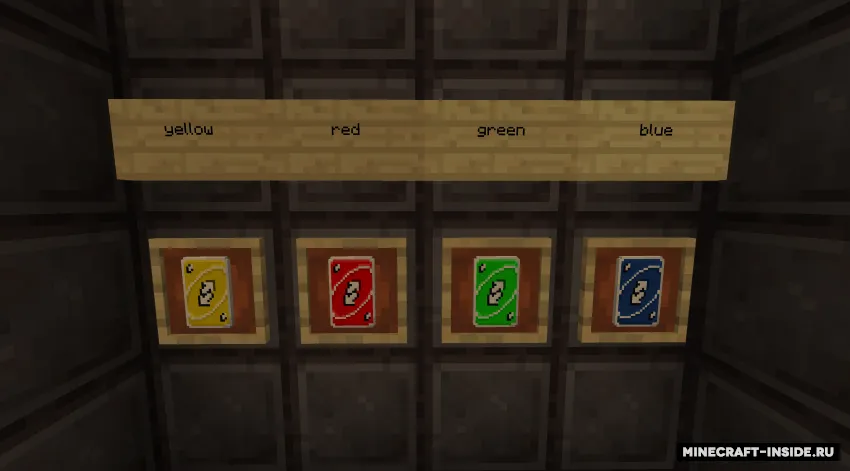 Uno Reverse Card — Minecraft resurs pak, rasm 2
