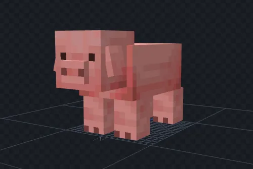 Cute pig — Minecraft resurs pak, rasm 1