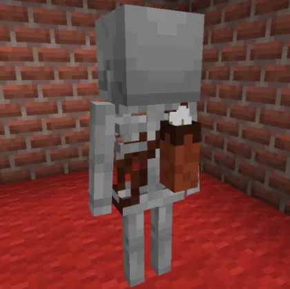 Skeleton quiver - Skeletlar uchun o'qdon — Minecraft resurs pak, rasm 1