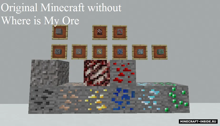 Where is My Ore Resourcepack — Minecraft resurs pak, rasm 2