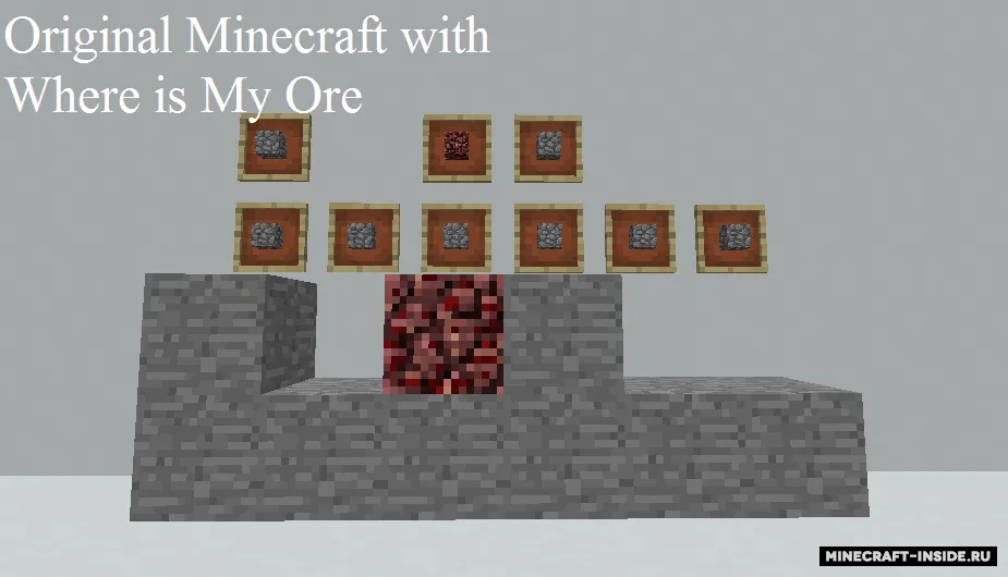 Where is My Ore Resourcepack — Minecraft resurs pak, rasm 3
