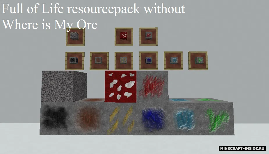 Where is My Ore Resourcepack — Minecraft resurs pak, rasm 4