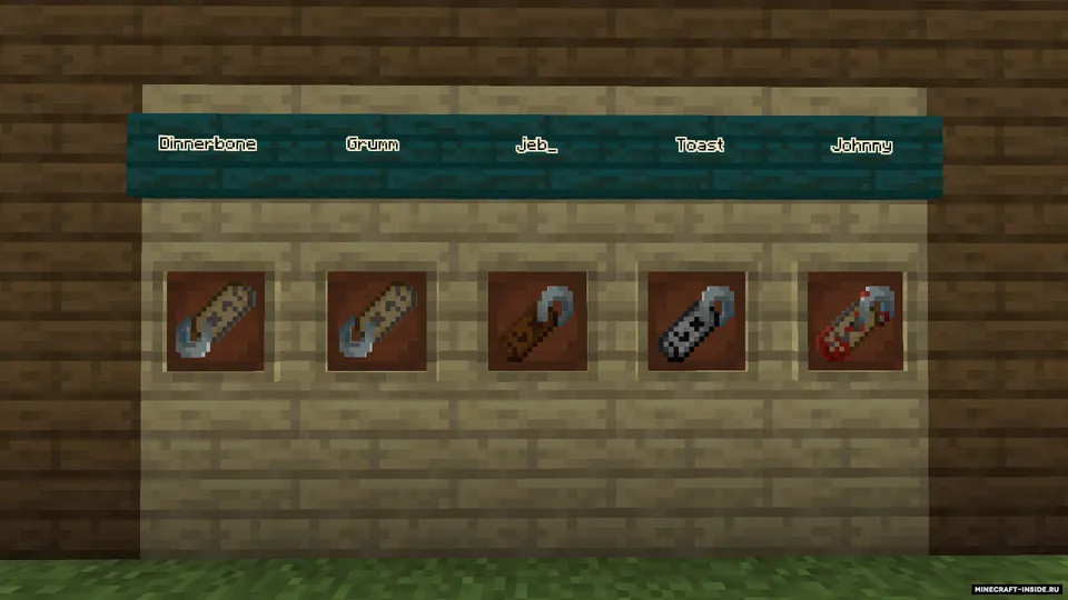Yangilangan birkalar — Minecraft resurs pak, rasm 2