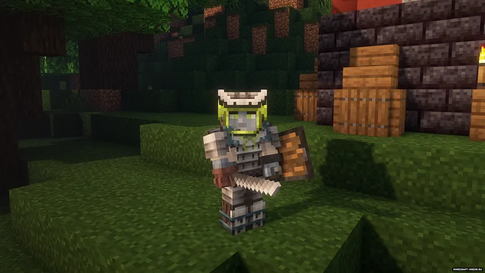 Kal's Grimdark Samurai — Minecraft resurs pak, rasm 4