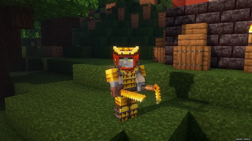 Kal's Grimdark Samurai — Minecraft resurs pak, rasm 5