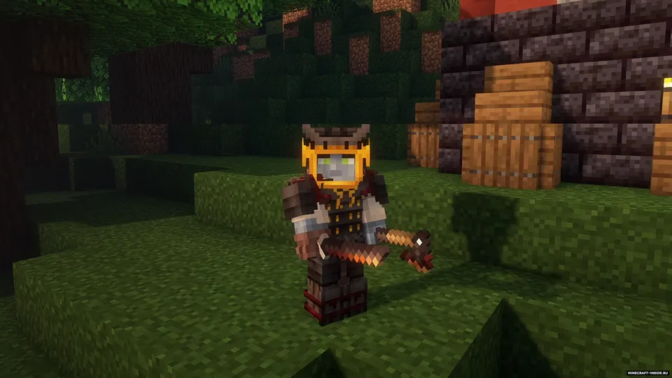 Kal's Grimdark Samurai — Minecraft resurs pak, rasm 7