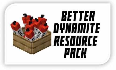 Better Dynamite — Minecraft resurs pak, rasm 1