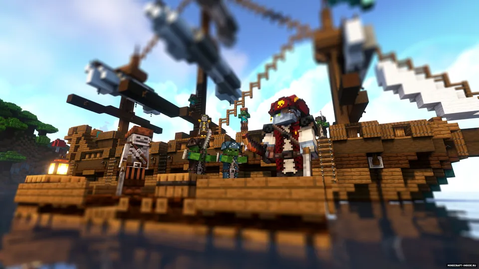 Kal's Grimdark Pirate — Minecraft resurs pak, rasm 2