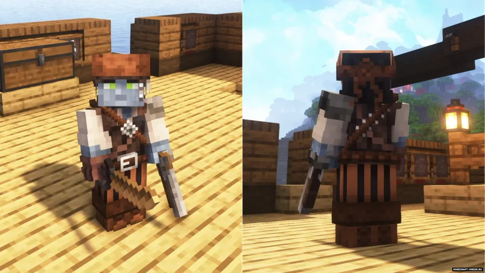 Kal's Grimdark Pirate — Minecraft resurs pak, rasm 3