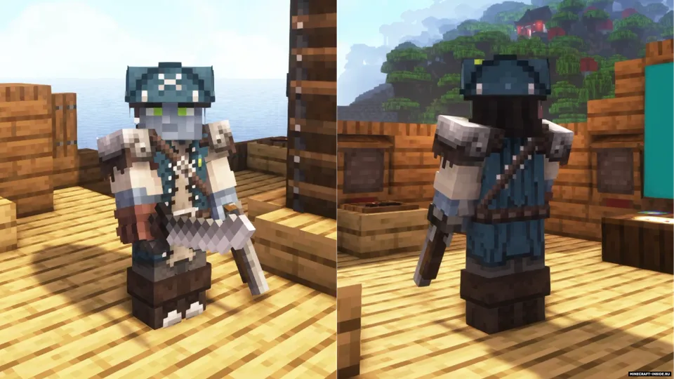 Kal's Grimdark Pirate — Minecraft resurs pak, rasm 5