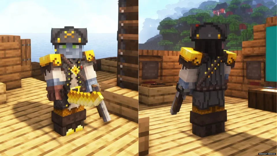 Kal's Grimdark Pirate — Minecraft resurs pak, rasm 6