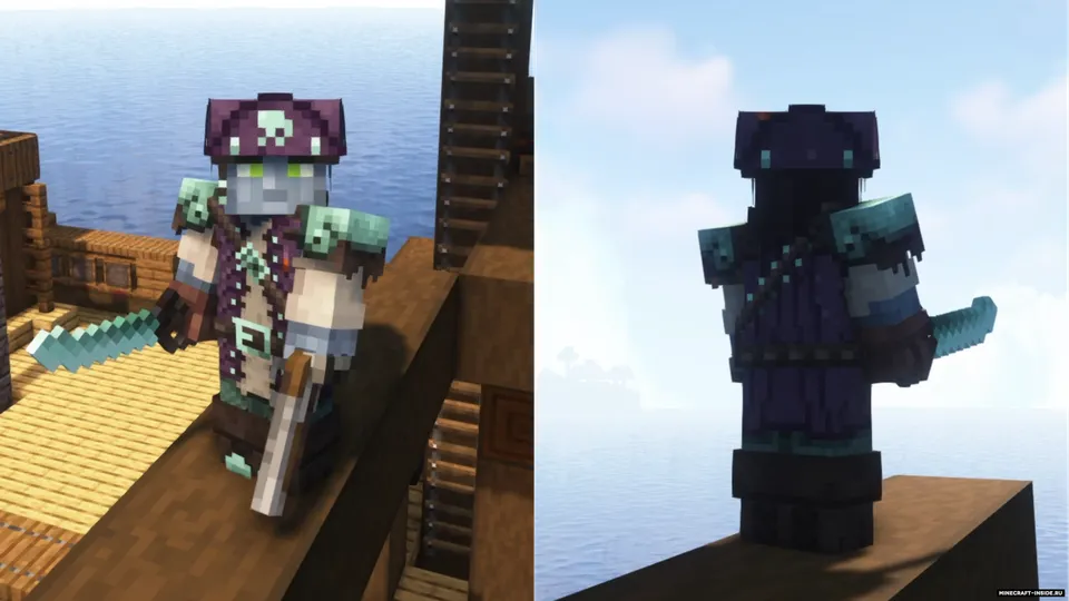 Kal's Grimdark Pirate — Minecraft resurs pak, rasm 7