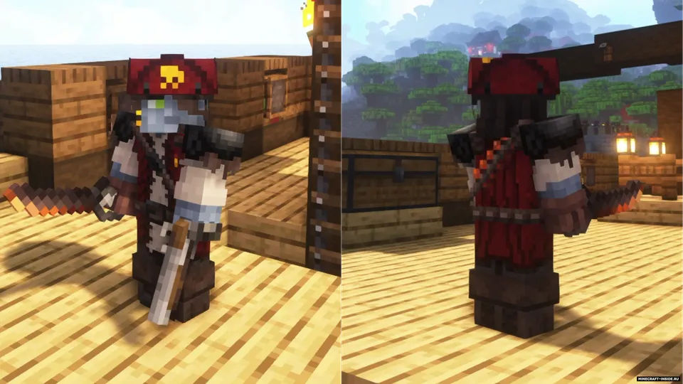 Kal's Grimdark Pirate — Minecraft resurs pak, rasm 8