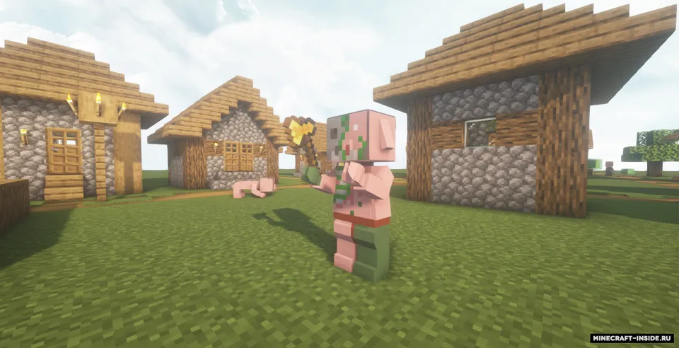 Minifig Mobs — Minecraft resurs pak, rasm 2