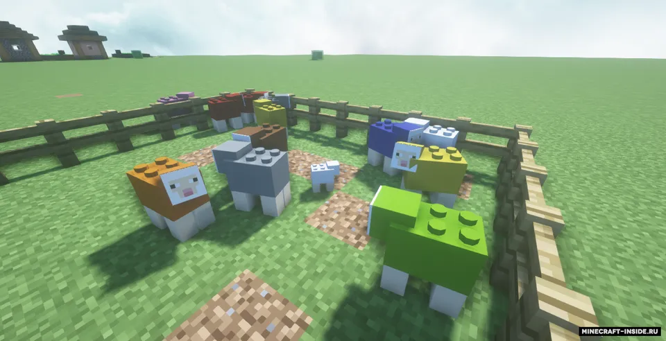 Minifig Mobs — Minecraft resurs pak, rasm 3