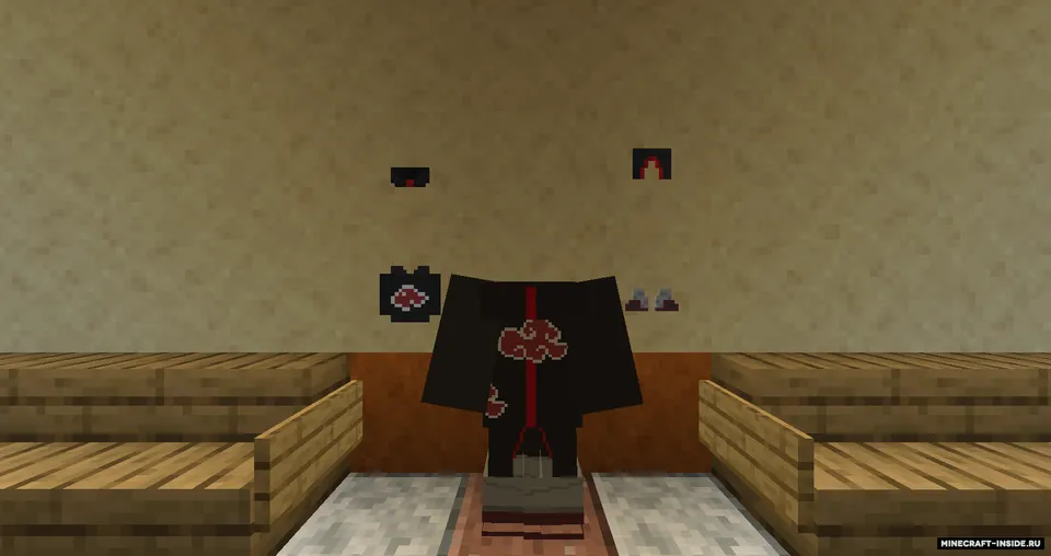 Akatsuki Netherite — Minecraft resurs pak, rasm 2