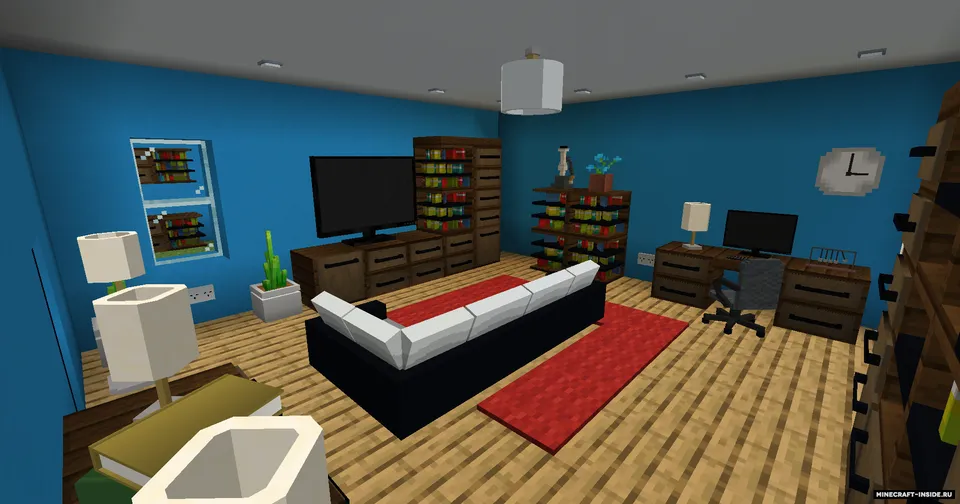Modulli mebellar | Optifine — Minecraft resurs pak, rasm 2
