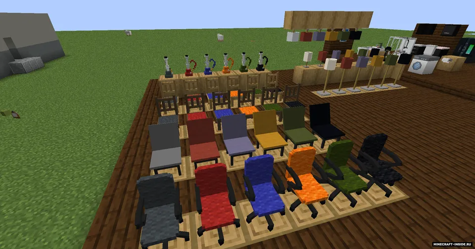 Modulli mebellar | Optifine — Minecraft resurs pak, rasm 6