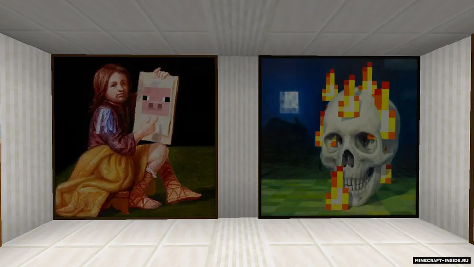 Paintings in High Definition — Minecraft resurs pak, rasm 5