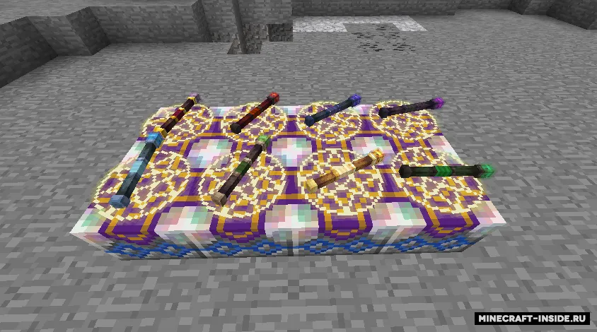 Lich's 3D Wands - 3D hassa — Minecraft resurs pak, rasm 2