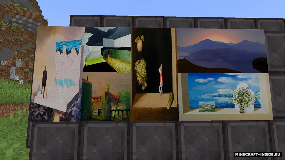 Original Paintings — Minecraft resurs pak, rasm 3