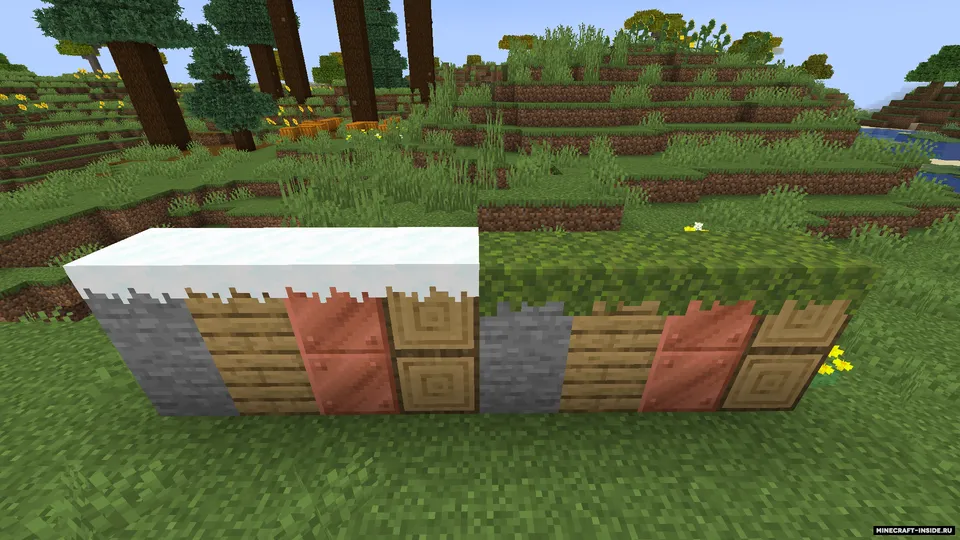 XeKr flowers leaves model — Minecraft resurs pak, rasm 7