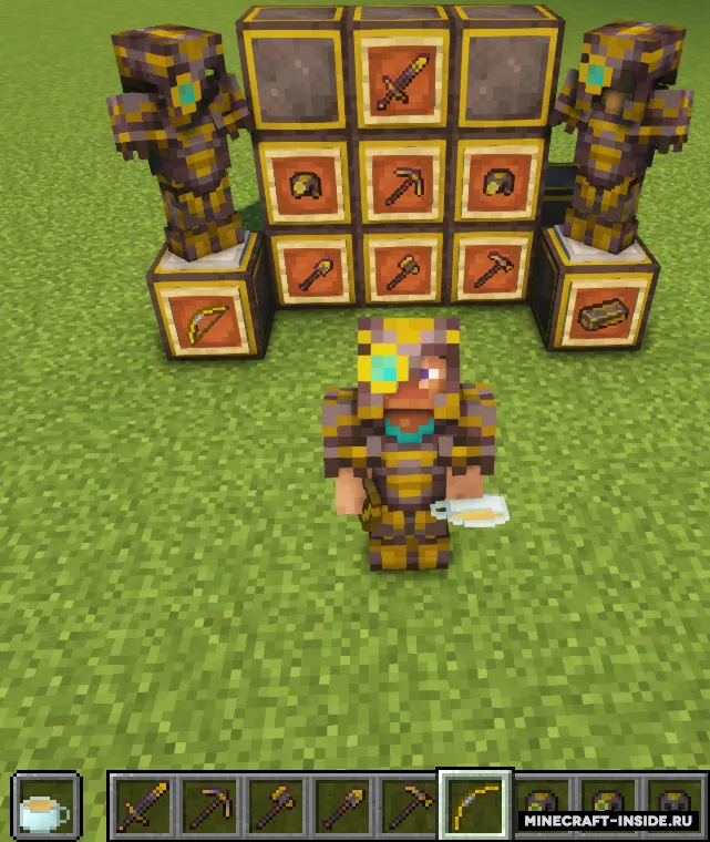 Tillangan nezerit — Minecraft resurs pak, rasm 2