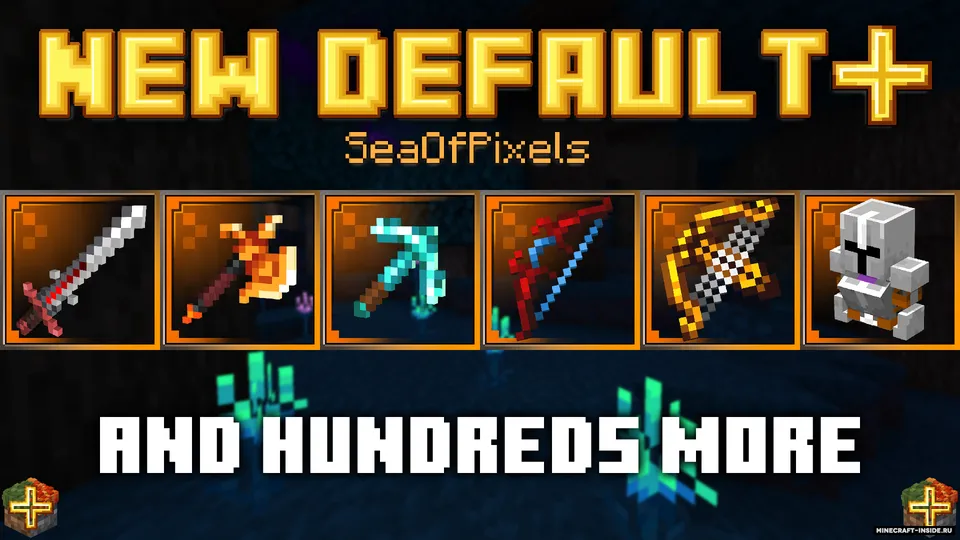 New Default+ — Minecraft resurs pak, rasm 2