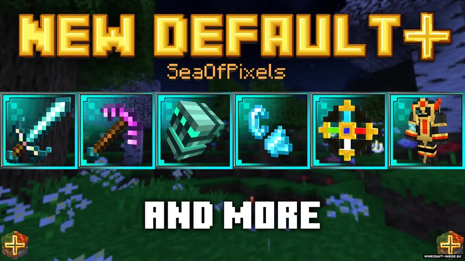 New Default+ — Minecraft resurs pak, rasm 3