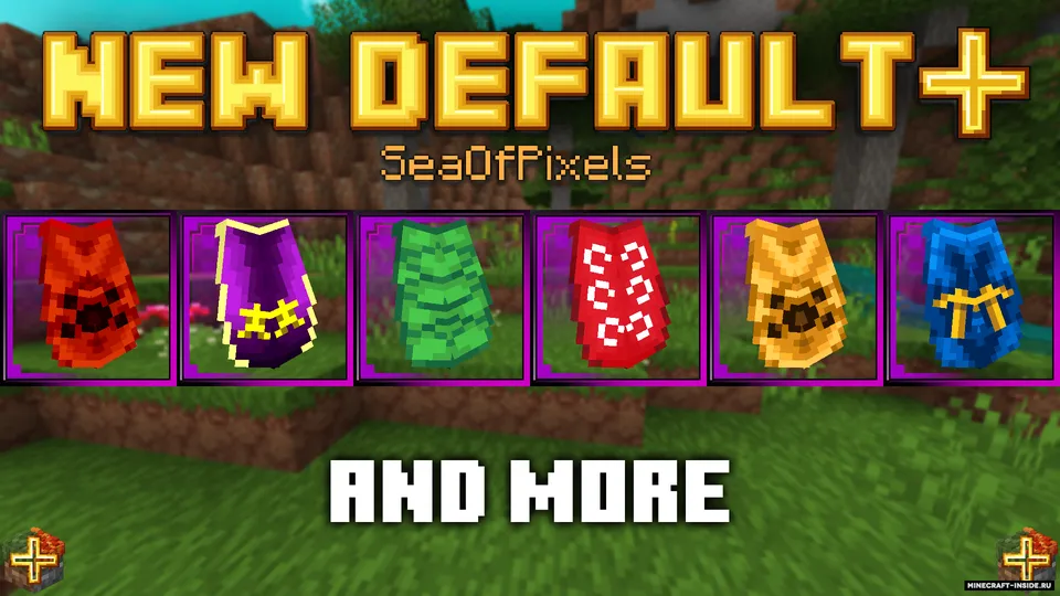 New Default+ — Minecraft resurs pak, rasm 4