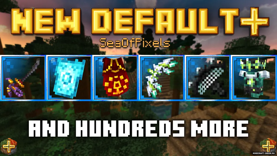 New Default+ — Minecraft resurs pak, rasm 5