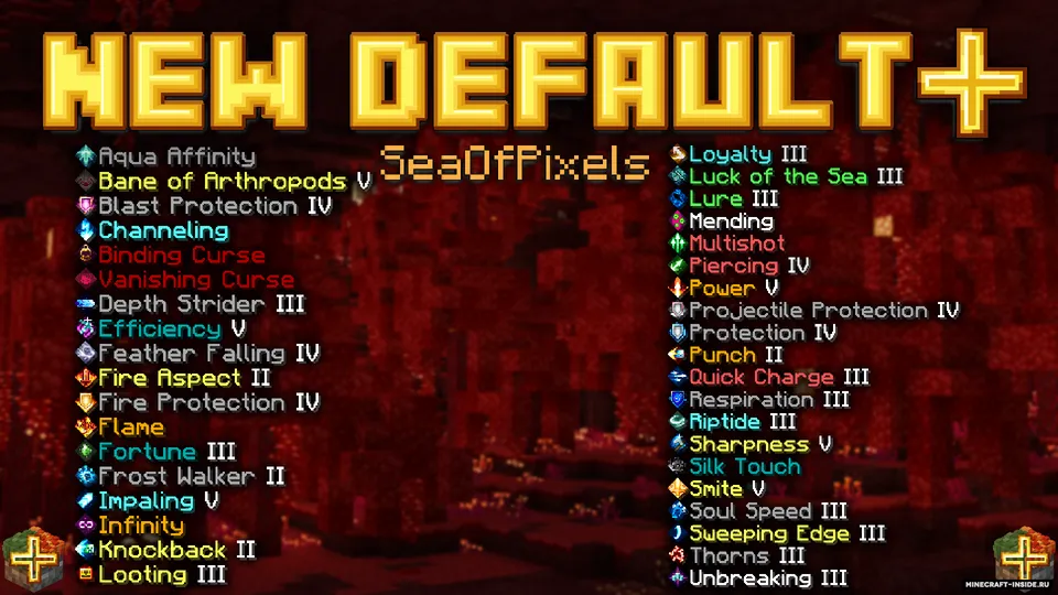 New Default+ — Minecraft resurs pak, rasm 8