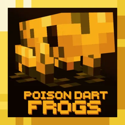 Poison Dart Frogs — Minecraft resurs pak, rasm 1