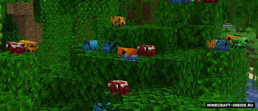 Poison Dart Frogs — Minecraft resurs pak, rasm 2