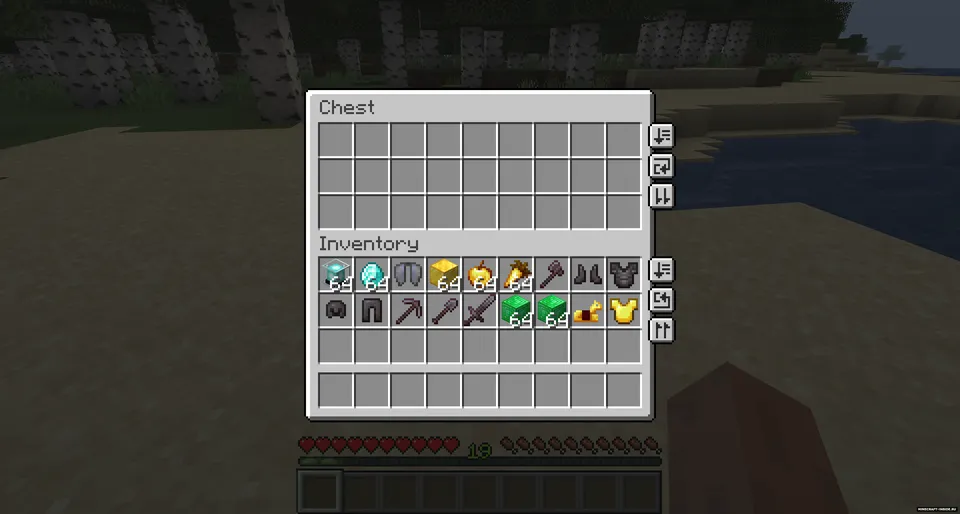Roundaround's Inventory Management — Minecraft mod, rasm 2