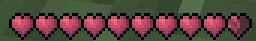 Heart GUI — Minecraft resurs pak, rasm 2