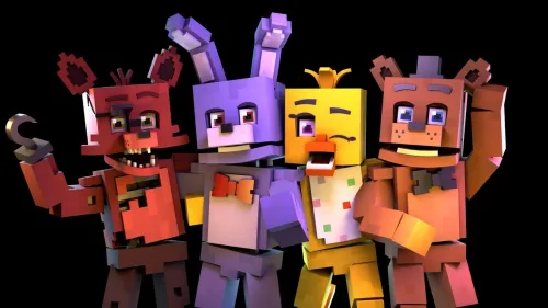 Five Nights At Freddy's - tekstur-pak — Minecraft resurs pak, rasm 1